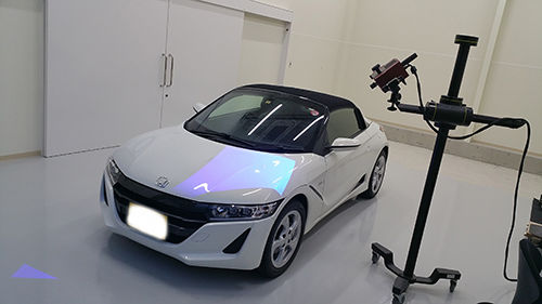 自動車を3D計測